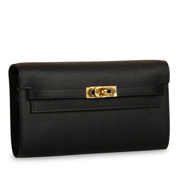 Kelly ClaESique To Go Wallet - Noir Epsom