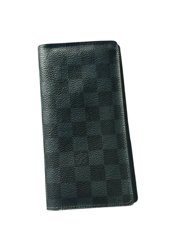 LOUIS VUITTON - Graphite Brazza Wallet