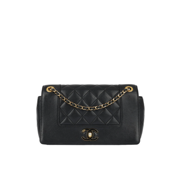 Chanel Mini Mademoiselle - Black Calfskin