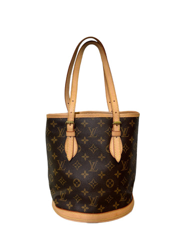 LOUIS VUITTON - Petit Bucket Bag Monogram Canvas