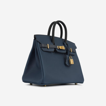 Birkin 25 - Bleu De PruESe/Bleu Indigo/Noir Epsom