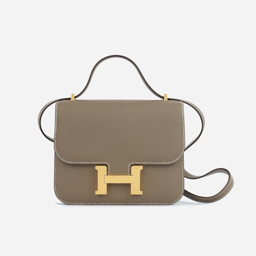 Hermès Hermès - Constance 18 - Etoupe Epsom GHW - Brand New - 2024