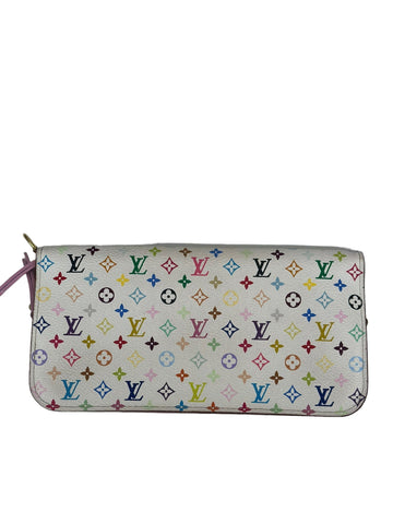 LOUIS VUITTON - White multicolor Canvas Wallet