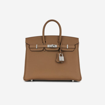 Hermès - Birkin 25 - Alezan Togo PHW - Brand New - 2024
