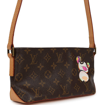 Louis Vuitton X Takashi Murakami Panda Troutter Brown Monogram Gold Hardware
