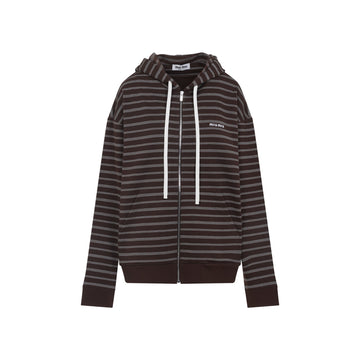 MIU MIU Cozy Cotton Hoodie for Women - FW25 Collection