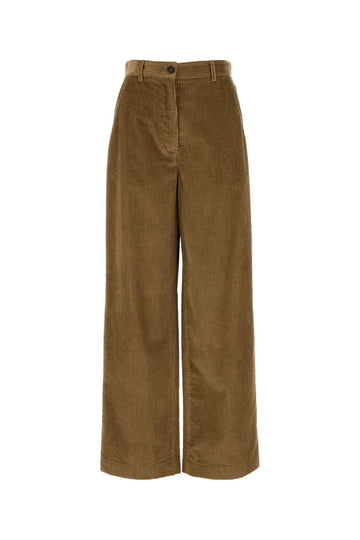 MIU MIU Corduroy Wide-Leg Pants for Women - FW25 Collection