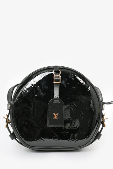 Louis Vuitton 2019 Black Vernis Boite Chapeau Souple CroESbody