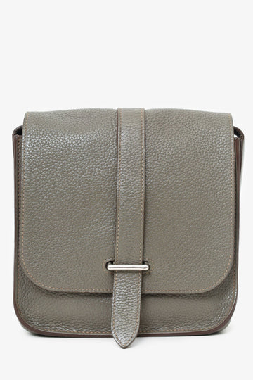 Hermes 2012 Étoupe Clemence Steve Steve Pochette PM CroESbody (As Is)