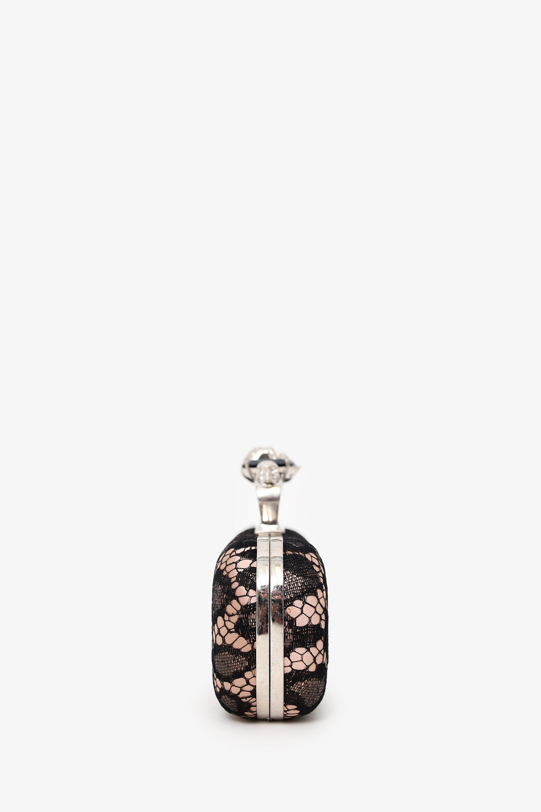 Alexander McQueen Lace Knuckle Duster Clutch