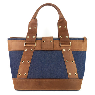 Street Chic Downtown Denim Tote Bag