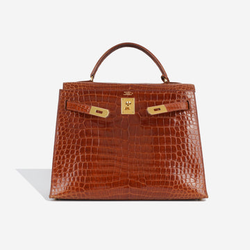 Vintage Kelly 32 - Crocodile
