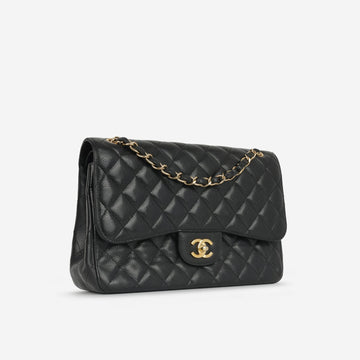 Chanel Chanel - Classic Flap Bag - Jumbo - Black Caviar GHW - 2017 -