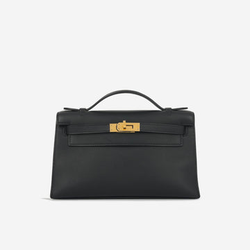 Hermès Hermès - Kelly Pochette - Noir Swift GHW - 2022 -