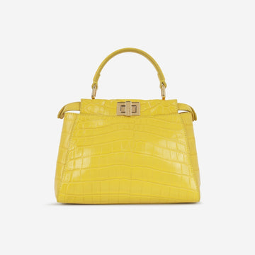 Fendi Fendi - Mini Peekaboo - Black Lambskin GHW -