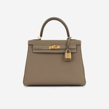Hermès Hermès - Kelly 25 - Etoupe Togo GHW - 2020 -