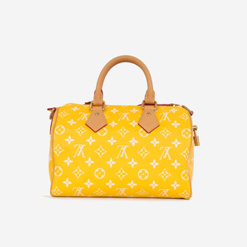 Louis Vuitton - Speedy P9 Bandoulière 25 - Yellow Monogram Taurillon GHW - Brand New