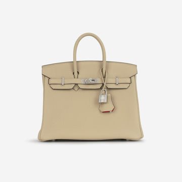 Hermès Hermès Verso Birkin 25 - Trench / Bougainvillier PHW