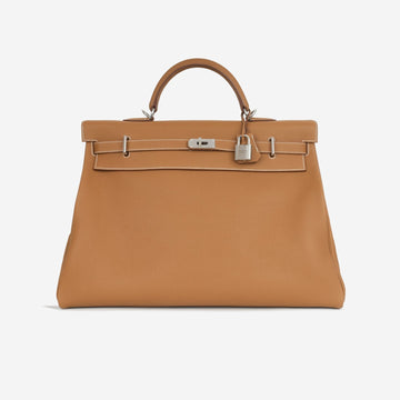 Hermès Hermès - Kelly 50 Voyage - Gold Togo PHW - 2024