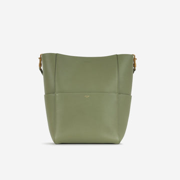 Celine Celine - Sangle Bucket Bag - Sage Green Calfskin GHW -