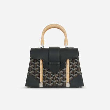 Goyard Goyard - Saïgon Structuré Mini Bag - Black Goyardine PHW - Brand New