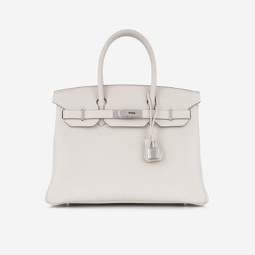 Hermès - Birkin 30 - Craie Togo PHW - Brand New - 2024
