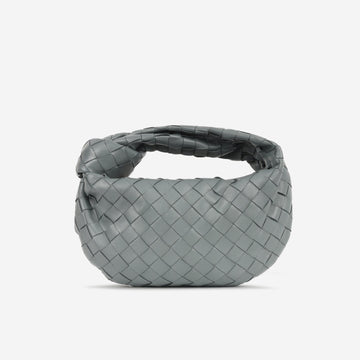 Bottega Veneta - Mini Jodie - Grey Lambskin IntrESciato GHW -
