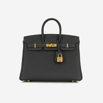 Hermès Birkin 25 Caban Togo GHW (NWT)