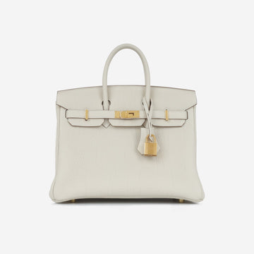 Hermès Birkin 25 - Craie Togo GHW - Brand New - 2024