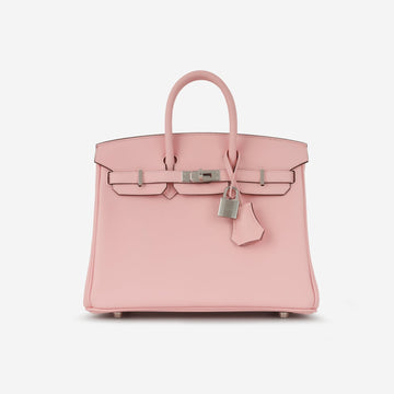 Hermès - Birkin 25 - Rose Sakura Swift PHW - Brand new - 2024