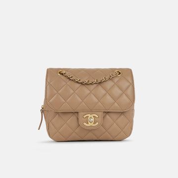 Chanel Seasonal Camera Flap - Caramel Caviar AGHW -  - 2023