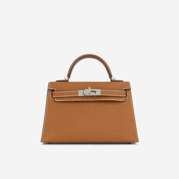 Hermès Mini Kelly Gold Epsom PHW (NWT)