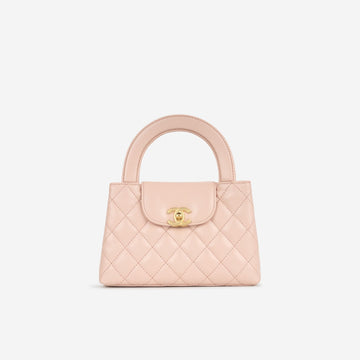Chanel Small Kelly Re-Edition Light Pink Calfskin GHW