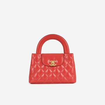 Chanel Small Kelly Re-Edition Red aged Calfskin GHW