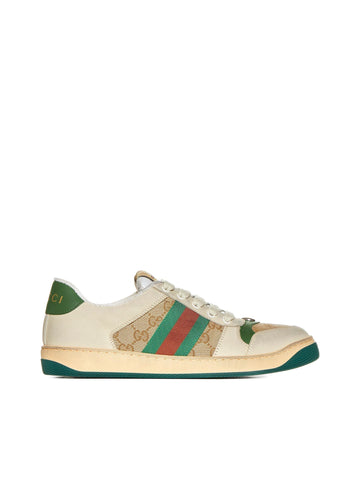 Gucci Women Women's Screener Leather Sneakers