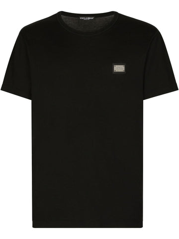 Dolce & Gabbana Men T-Shirt With Branded Tag