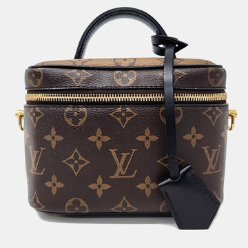 Brown Monogram Canvas Vanity PM Shoulder Bag