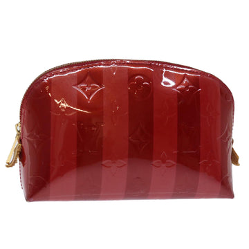 Louis Vuitton Cosmetic Pouch  Patent Leather Clutch Bag