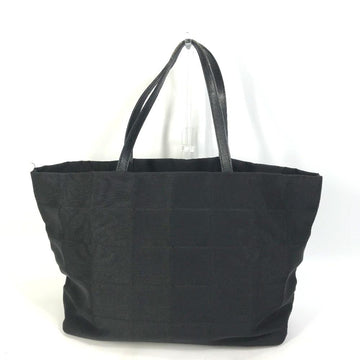 Black Fabric Chanel Handbag