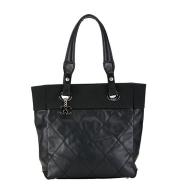 Black Plastic Chanel Handbag