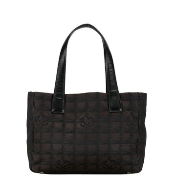 Brown Fabric Chanel Travel Line