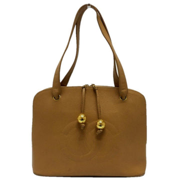 Brown Leather Chanel Shoulder Bag