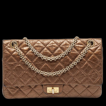 Brown Leather Chanel Flap Bag
