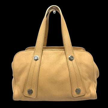 Brown Leather Chanel Handbag