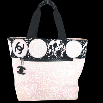 Pink Cotton Chanel Tote