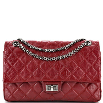 CHANEL ReiESue 2.55 Flap Bag Quilted Aged Calfskin 225