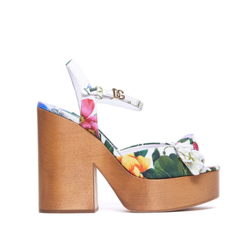 Dolce&Gabbana Women Floral Print Sandals