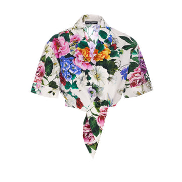Dolce&Gabbana Women Floral Print Shirt