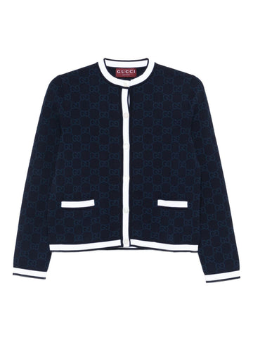 Gucci Women Gcollo, Profili Contrasto Cardigan