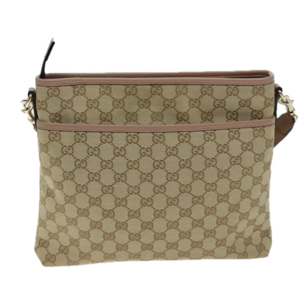 Beige Canvas Gucci Crossbody Bag